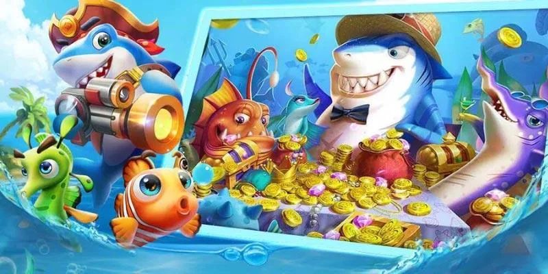 Súng bắn cá vũ khí đắt lực tiêu diệt boss trong GK88